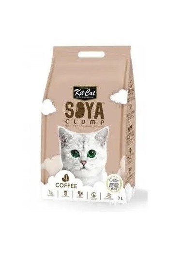 Kit Cat Arena Eco Soja Clump Cafe 7L