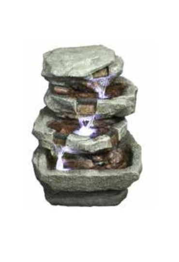 Fuente Jucar Con Luz 26X19x35