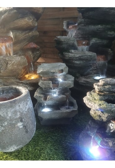Fuente Jucar Con Luz 26X19x35