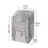 Funda Sillas Apilables 68X68x107cm Negro