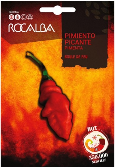 Rocalba Semilla Pimiento Picante Boule De Feu