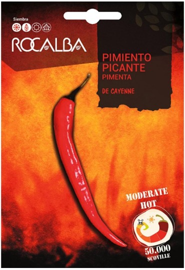 Rocalba Semilla Pimiento Picante De Cayenne