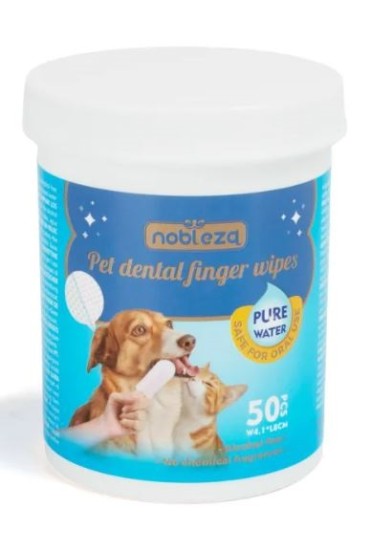 Toallitas De Dedos Para Dientes 50Uds