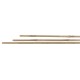Mazo De 10 Tutores De Bambu 60Cm 6/8 Mm Natural