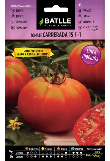 Batlle Semilla Tomate Hibrido Carrerada 15 F-1