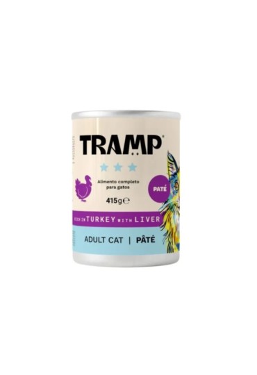Tramp 3ª Cat Pate Rico En Pavo Con Higado 415G