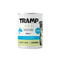 Tramp 3ª Dog Pedazos Con Pescado 415G