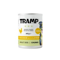 Tramp 3ª Dog Pedazos Pollo Con Higado 415G