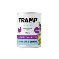 Tramp 3ª Cat Ricos En Pavo Con Higado 415G