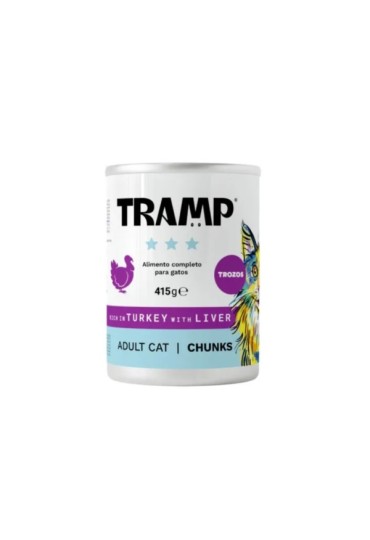 Tramp 3ª Cat Ricos En Pavo Con Higado 415G