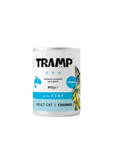 Tramp 3ª Cat Pedazos Con Pescado 415G