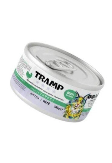 Tramp 4ª Cat Pate Con Pollo Pavo Kitten 100Gr