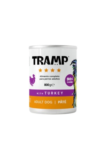 TRAMP 4ª DOG  PATE CON PAVO