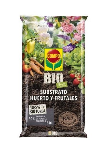 COMPO SUBSTRATO HUERTO Y FRUTALES BIO
