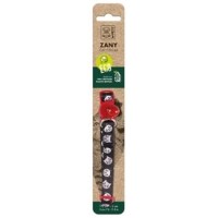 Zany Cat  Eco Collar Gato Negro Rojo