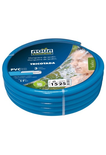 Rollo Manguera No Torsion Azul 19Mm X 25M
