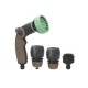Kit De Pistola De Riego Multichorro 8 Jet Easy 1/2