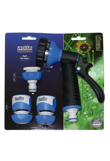Set De Pistola 7F + Conectadores Bimat 15 Mm