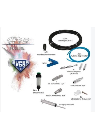 Kit Completo Superfog Basic 0.25L/M 6 Toberas Sf04
