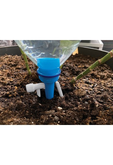 Pack 6 Cono Riego Regulables Para Botella
