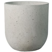 VASO GEOMINERAL GRIS NATURAL