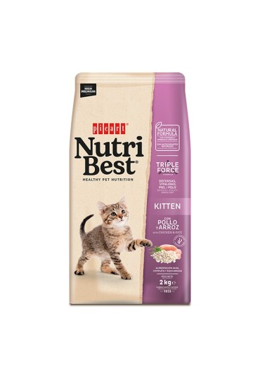 Nutribest Cat Kitten Pollo Arroz 2Kg