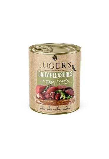Lugers Corazon Ganso Brocoli Guisantes 800Gr