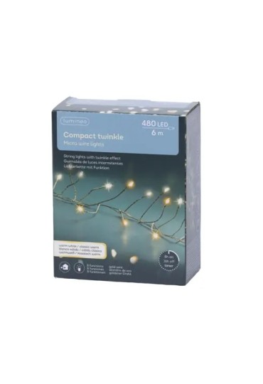 Micro Led Compacta 8 Funciones 600Cm Outdoor Calid