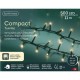 Luz Led Twinkle 1100Cm - 500L Blanco/Calido 495348