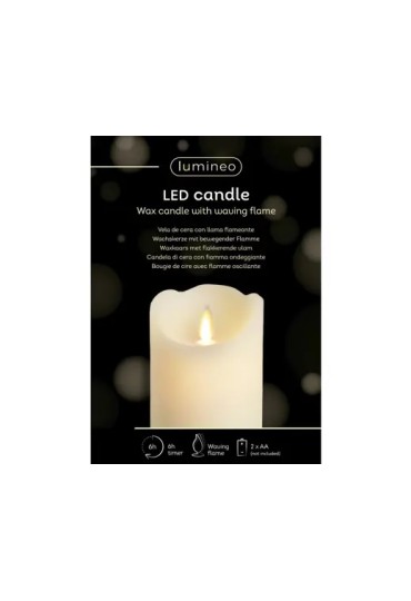 Vela Led Ondulante Interior 480613