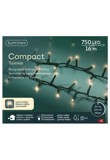 Luces Led 8 Funciones Ext 1600Cm 495351
