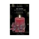 Vela Led Roja Con Lazo Indoor 7.5X13cm 489308