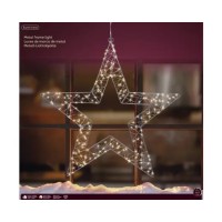 Estrella Micro Led Metal Exterior 58Cm 490648
