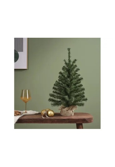 Abeto Mini C/Yute 90Cm. Verde 683327