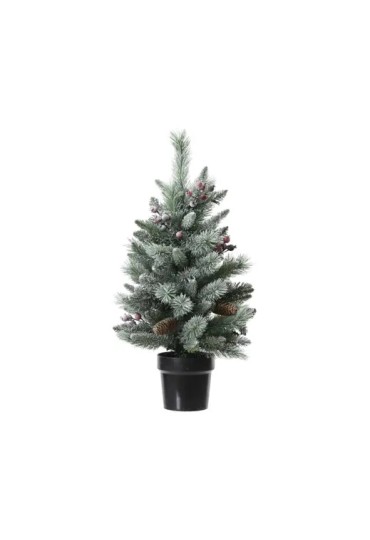 Mini Arbol Con Piñas Y Bayas 68119