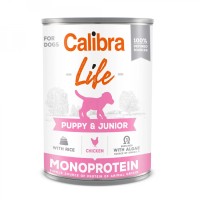 Calibra Dog Lata Puppy&Junior Pollo Arroz 400Gr