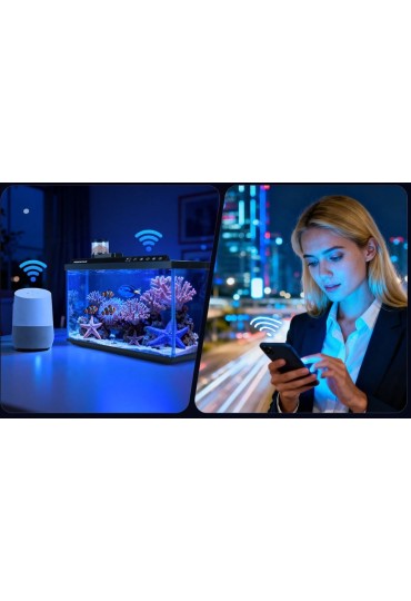 Acuario Inteligente 30L 44X24x28.5Cm