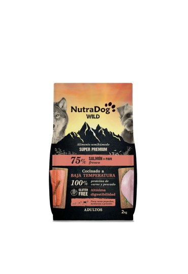 NUTRADOG WILD SALMON PAVO