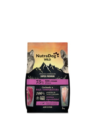 NUTRADOG WILD PATO PESCADO