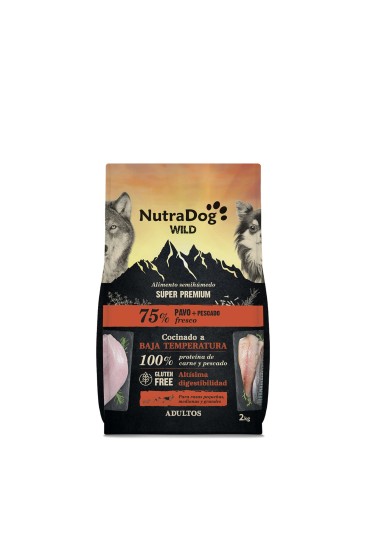 NUTRADOG WILD PAVO PESCADO