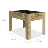 Mesa De Cultivo L80 120X80x80cm 160L