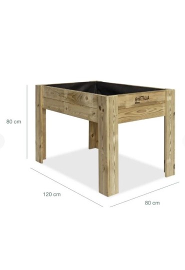Mesa De Cultivo L80 120X80x80cm 160L