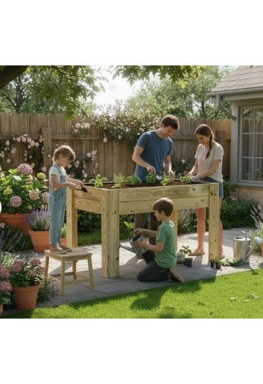 Mesa De Cultivo L80 120X80x80cm 160L