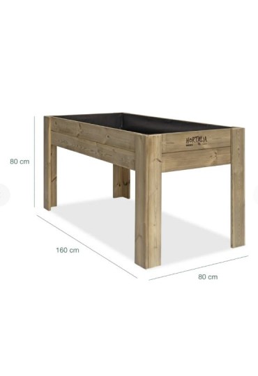 Mesa De Cultivo Xl80 160X80x80cm 220L