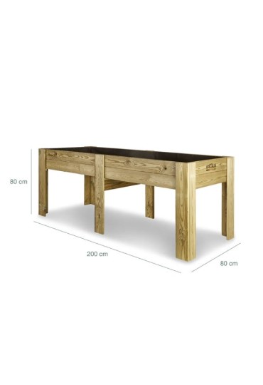 Mesa De Cultivo Xxl80 200X80x80 270L