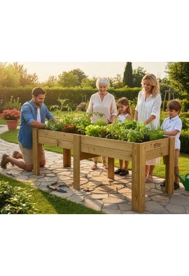 Mesa De Cultivo Xxl80 200X80x80 270L