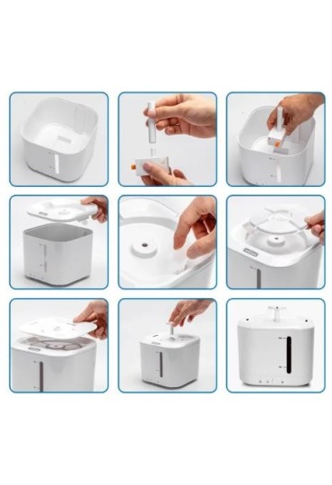 Fuente De Agua Inteligente Para Mascotas 2.5L