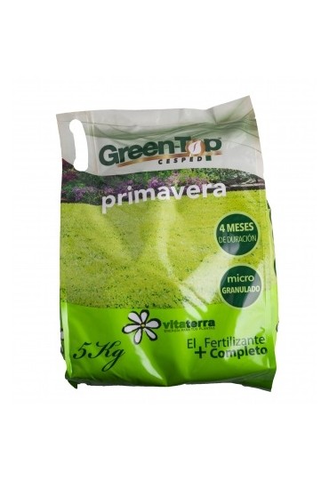 Greentop Abono Cesped Primavera 5 Kg Bolsa