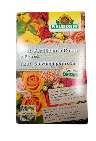 Fertilizante Rosas Y Flores 1 Kg Neudorff