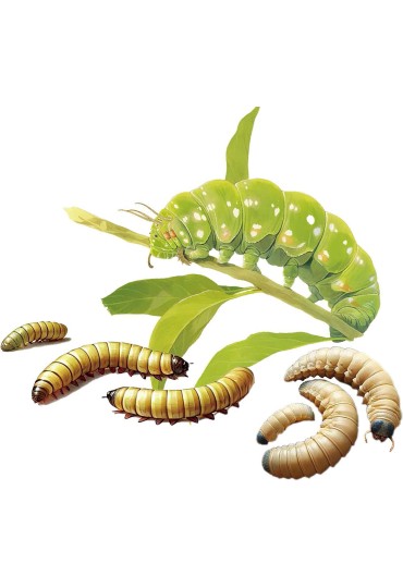 Alimento Reptil Hornworm Paste 80Gr